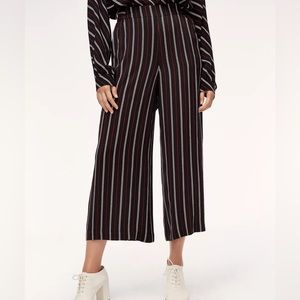 Aritzia Faun Pant - Black/red rust (XS)